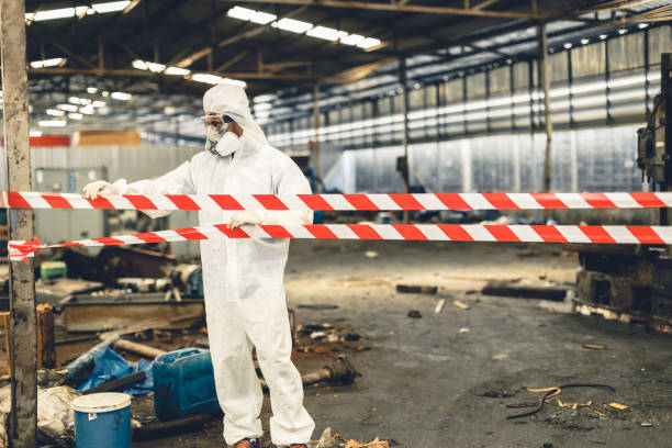 Professional Unattended Death Cleanup technician working in Morris Plains, NJ
